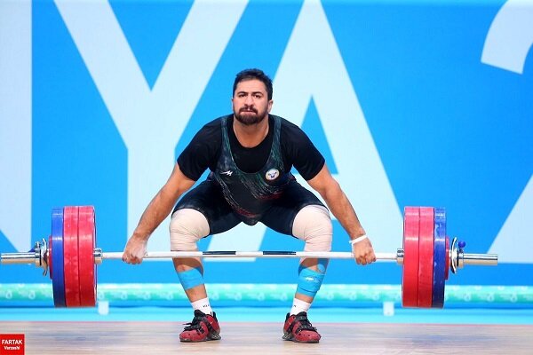 رضا بیرانوند در دسته ۹۶ کیلوگرم پنجم شد