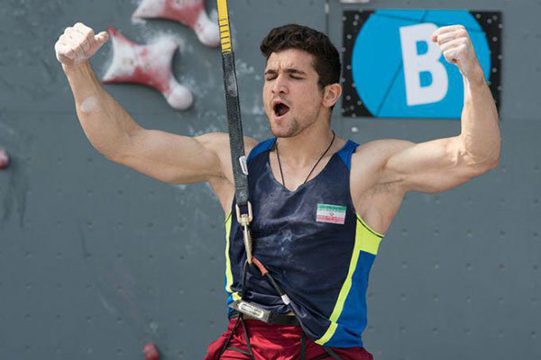 رضا علیپور در جام جهانی سنگنوردی هشتم شد