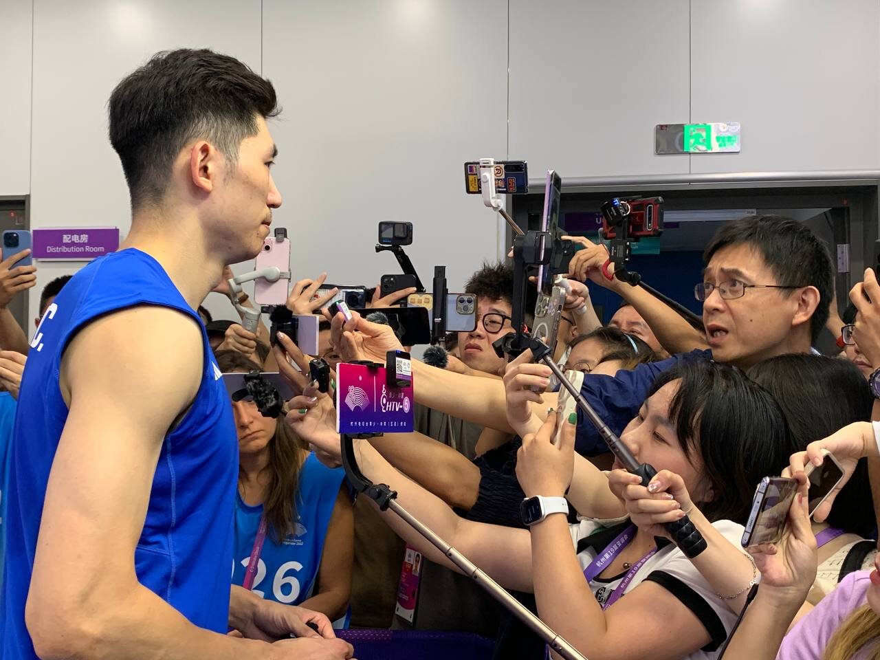 رفتار متفاوت ملی پوشان والیبال ایران و چین بعد ازفینال 