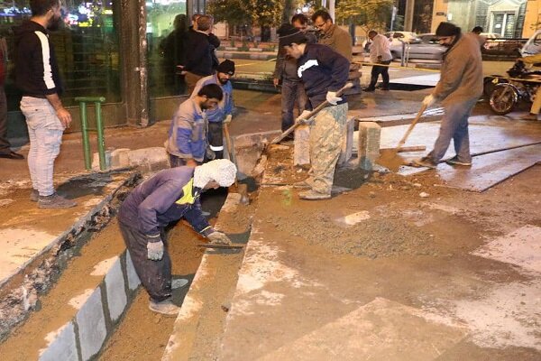 رفع معضل انهار خیابان هاشمی پس از سالها