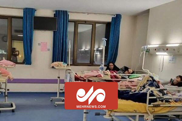 روایت دانش آموزان دبیرستان دخترانه ۱۳ آبان ازمسمومیت