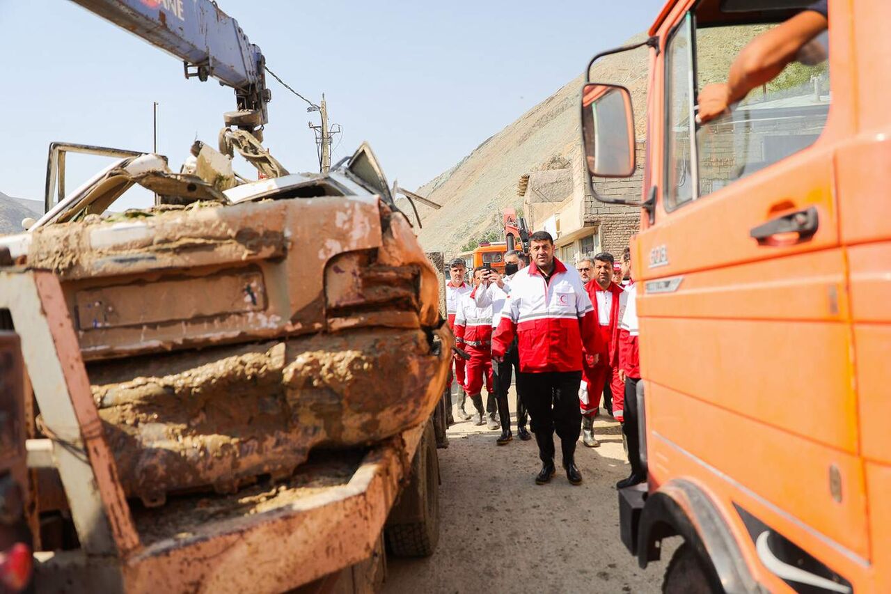 روایتی از حضور مسئولان بینالمللی امداد در مناطق سیلزده