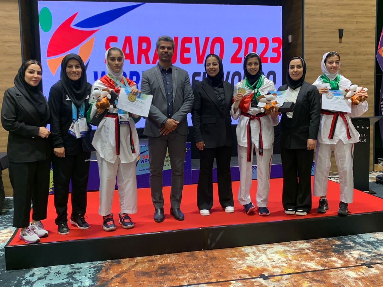 روز طلایی دختران تکواندو ایران/ صوفی و محمدی طلسم طلا راشکستند