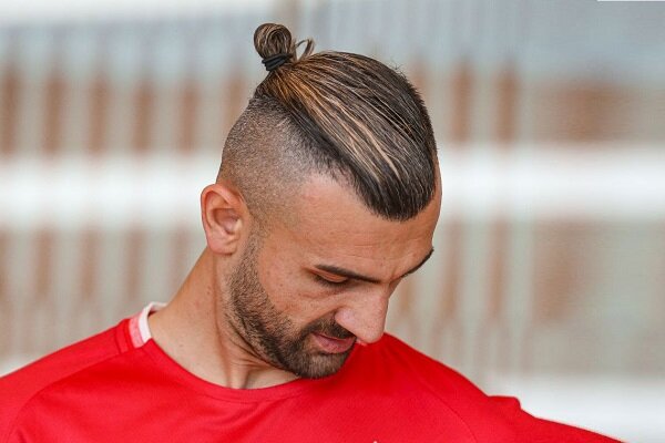 رونمایی از سردار پرسپولیسیها در لباس قرمز