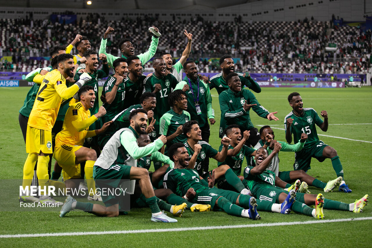 رکورد جدید عربستان در جام ‌ملت‌ها/ قطر برای شاهین‌ها خوش یمن است