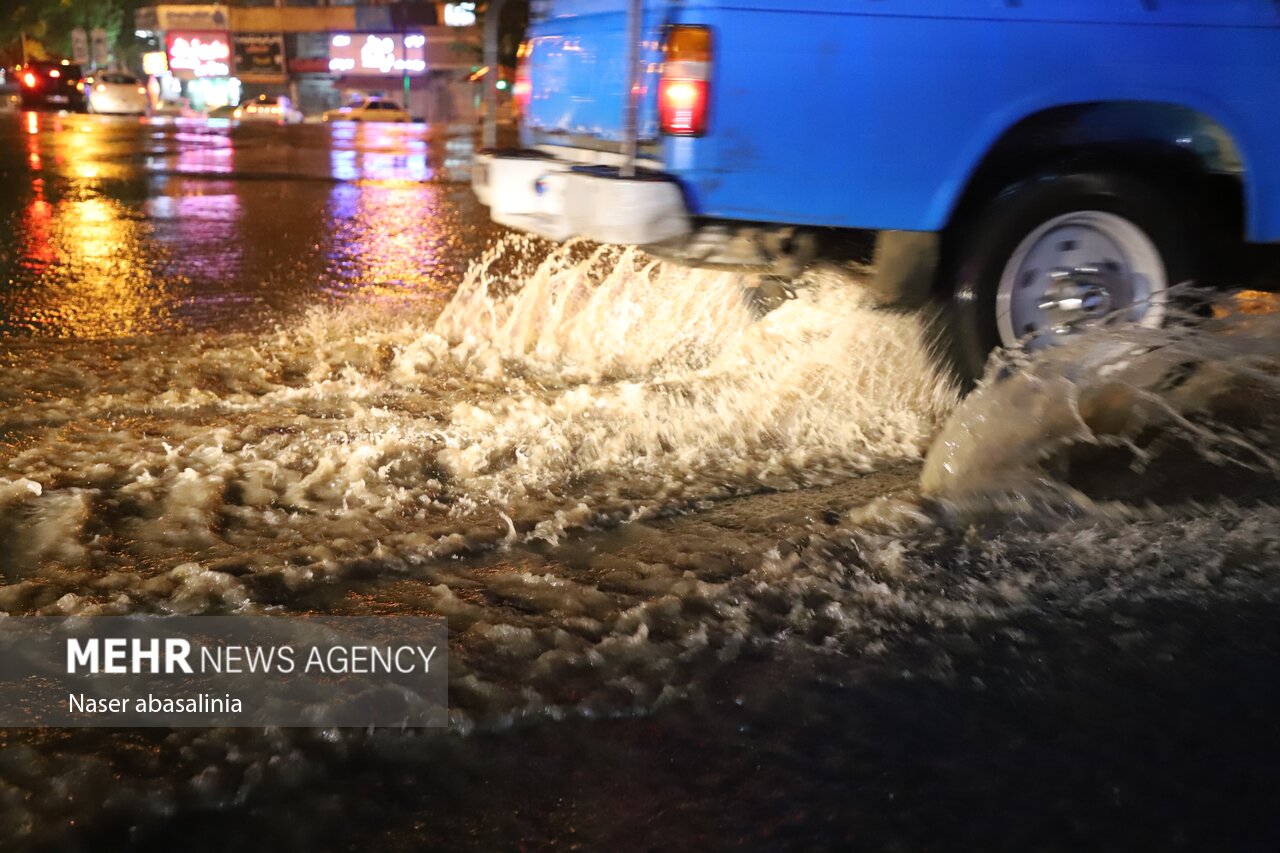 رکورد ۵۲ ساله بارندگی در کردستان شکسته شد
