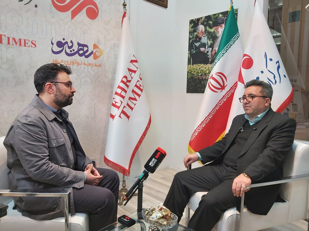 رییس سازمان ثبت اسناد کشور از غرفه خبرگزاری مهر بازدیدکرد