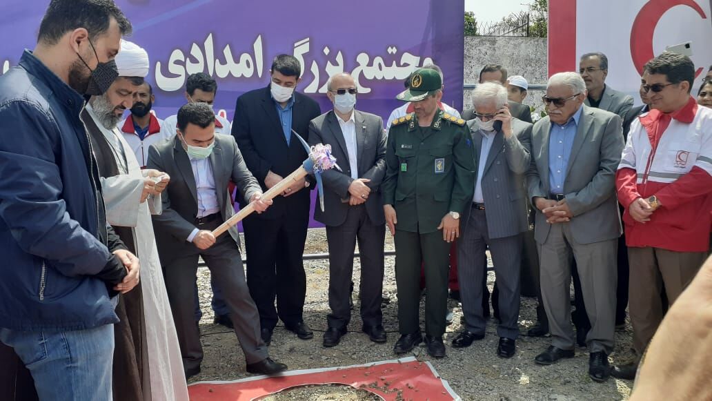 ساخت بزرگ‌ترین مجتمع امدادی هلال احمر کشور در بابلسر آغاز شد