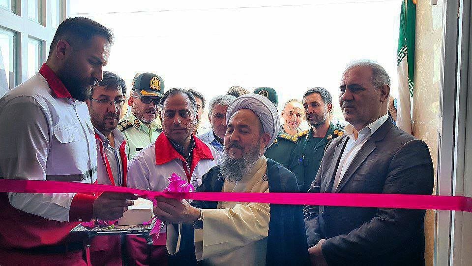 ساختمان پایگاه امداد و نجات احمدآباد شاهین‌دژ افتتاح شد