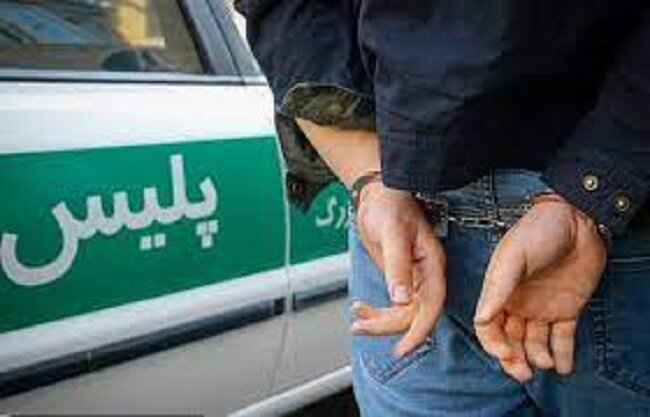 سارق مسلح در پایتخت دستگیر شد