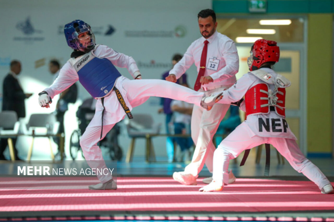 سحر قنبری در پاراتکواندو برنز گرفت