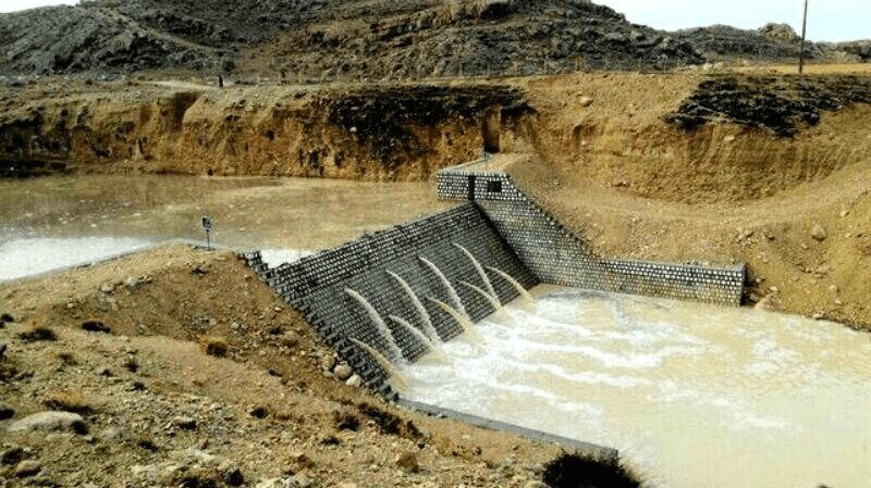 سدهای آبخیزداری نمشیر سیلاب را مهار کردند