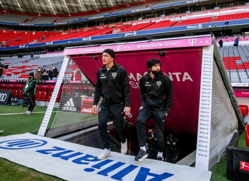 سردار آزمون روی نیمکت لورکوزن مقابل بایرن مونیخ