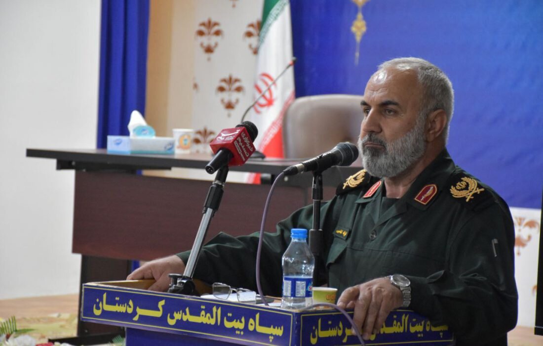 سردار گشتاسبی: تامین معیشت و زندگی مردم راه مقابله با دشمن است