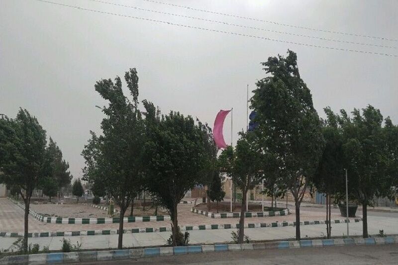 سرعت وزش باد در کردستان به ۹۴ کیلومتر بر ساعت رسید