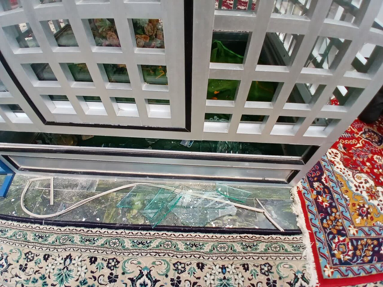 سرقت و تخریب امامزاده حسین آباد میامی برای دومین بار