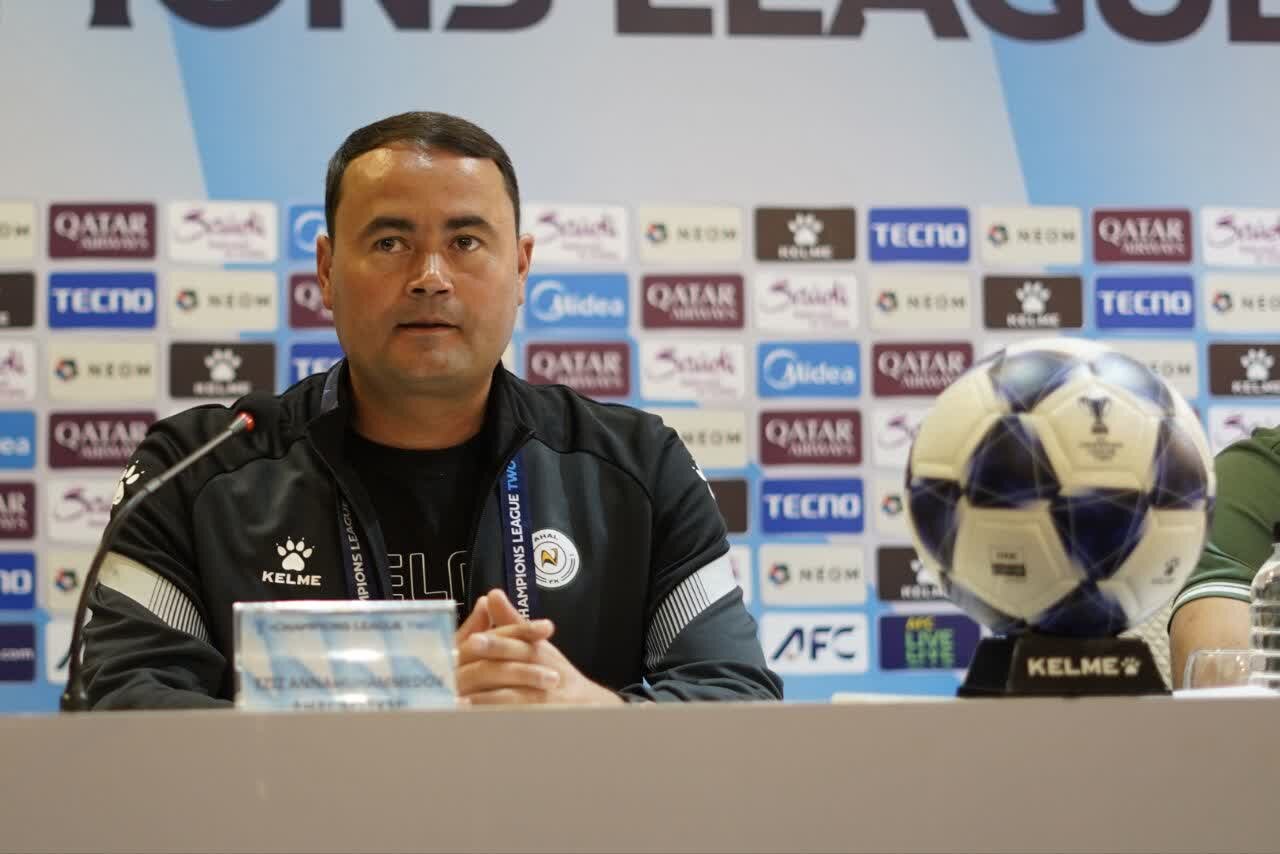 سرمربی آخال: احساس بازی در کشور خودمان را داریم؛ برای سه امتیاز آمدیم