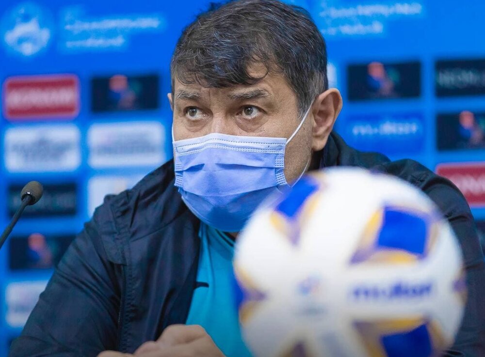 سرمربی موقت استقلال تاجیکستان در دیدار با پرسپولیس
