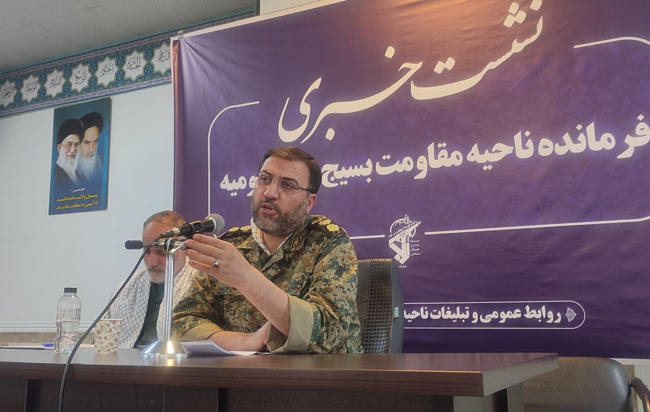 سرهنگ رضوی: ۴۰۰ برنامه همزمان با هفته بسیج در ارومیه برگزار می شود