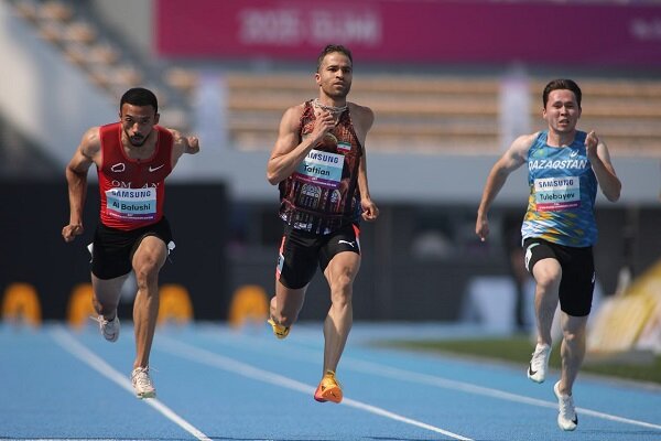 سریعترین دونده ایران به فینال آسیا صعود کرد