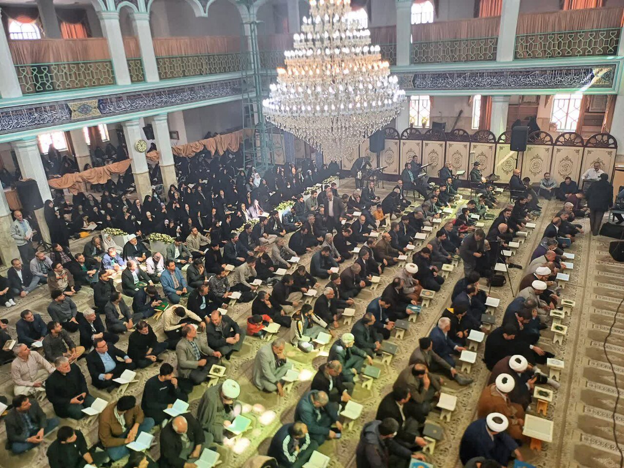 سطر سطر زندگی با آیه‌ها/برگزاری محفل انس با قرآن کریم درسریش‌آباد