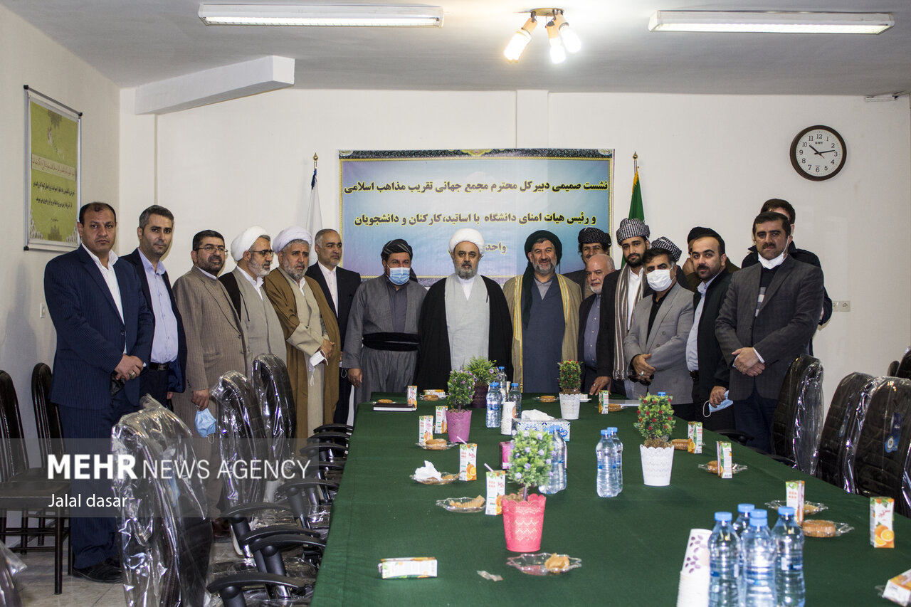سفر دبیرکل مجمع جهانی تقریب مذاهب اسلامی به کردستان