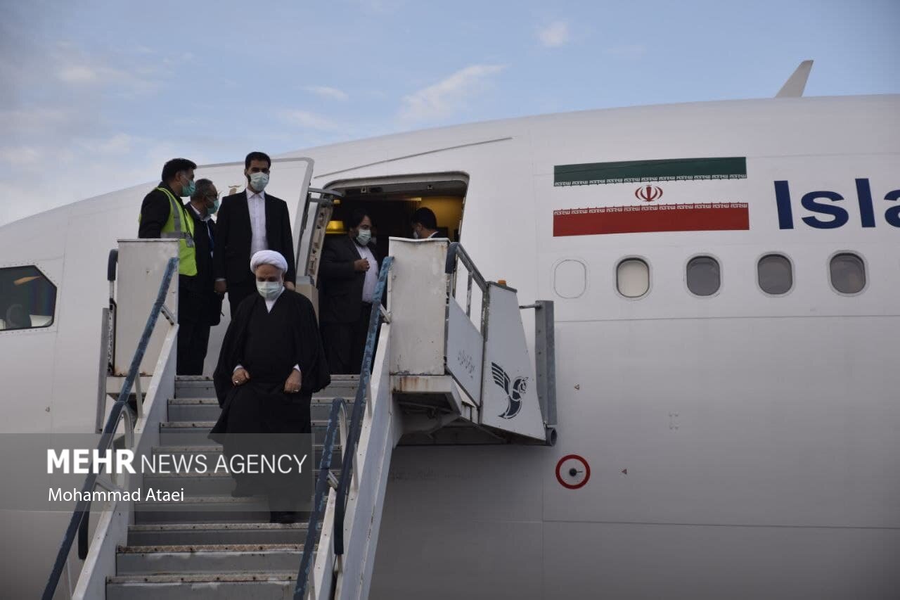 سفر رئیس قوه قضائیه به گلستان