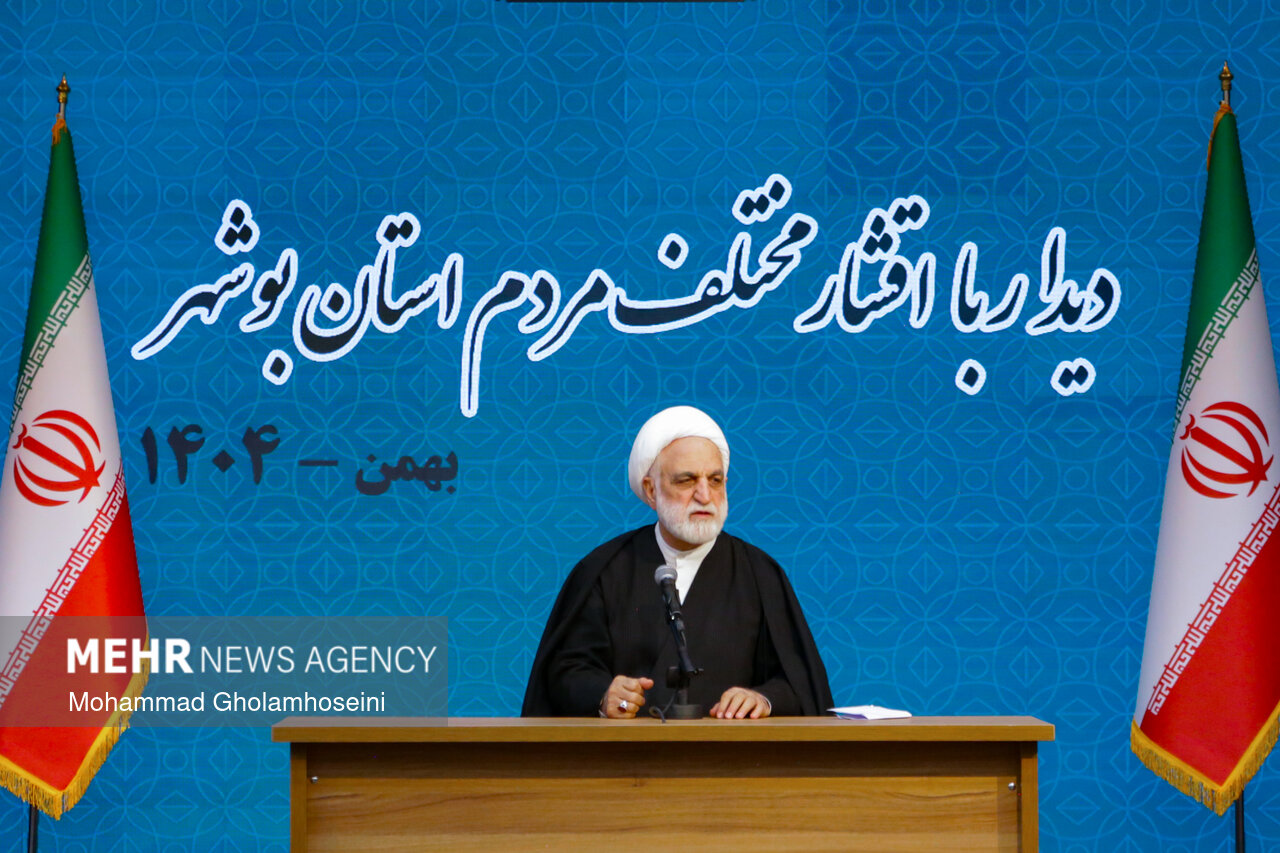 سفر رئیس قوه قضاییه به استان بوشهر