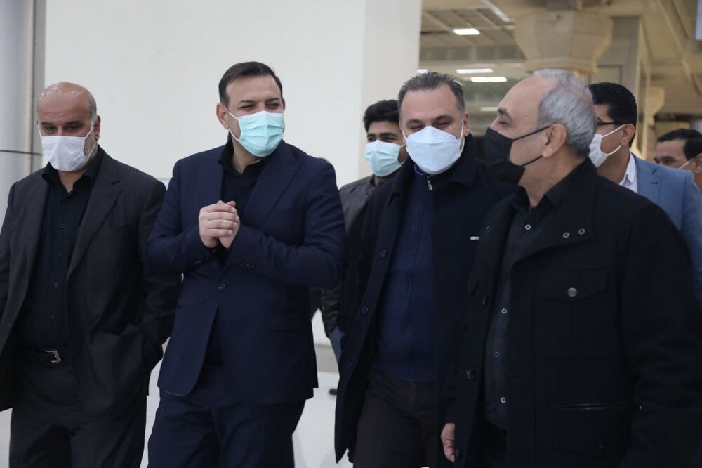 سفر عزیزی خادم به خوزستان و دیدار با مدیران باشگاه فولاد