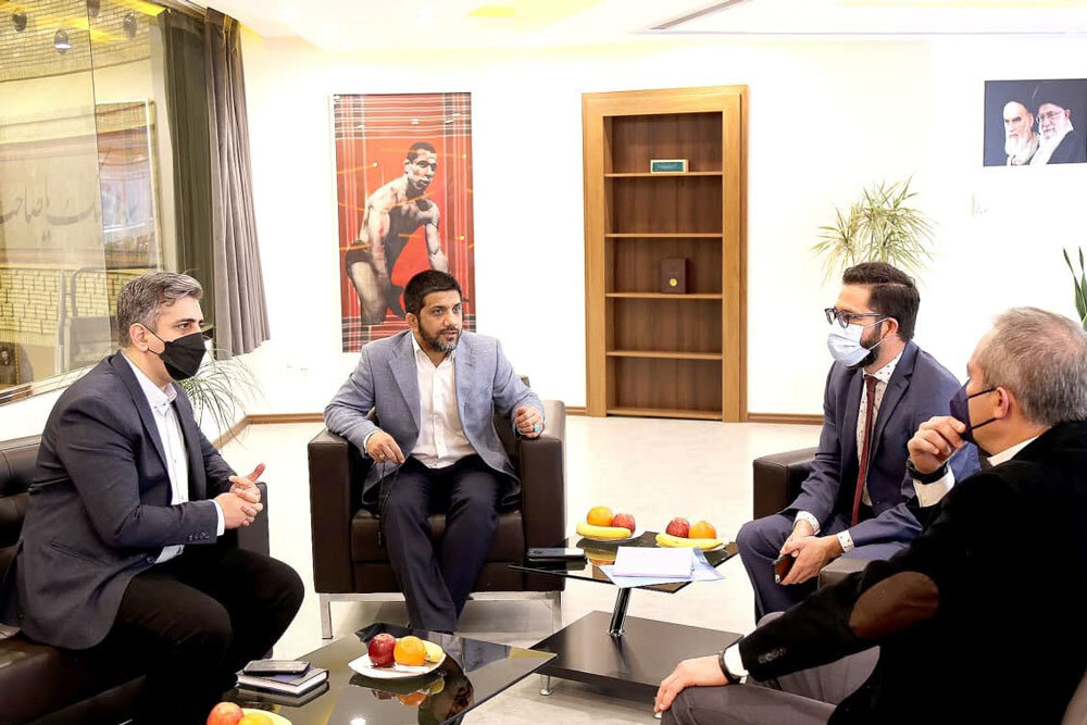 سفیر مکزیک با رئیس فدراسیون کشتی دیدار کرد