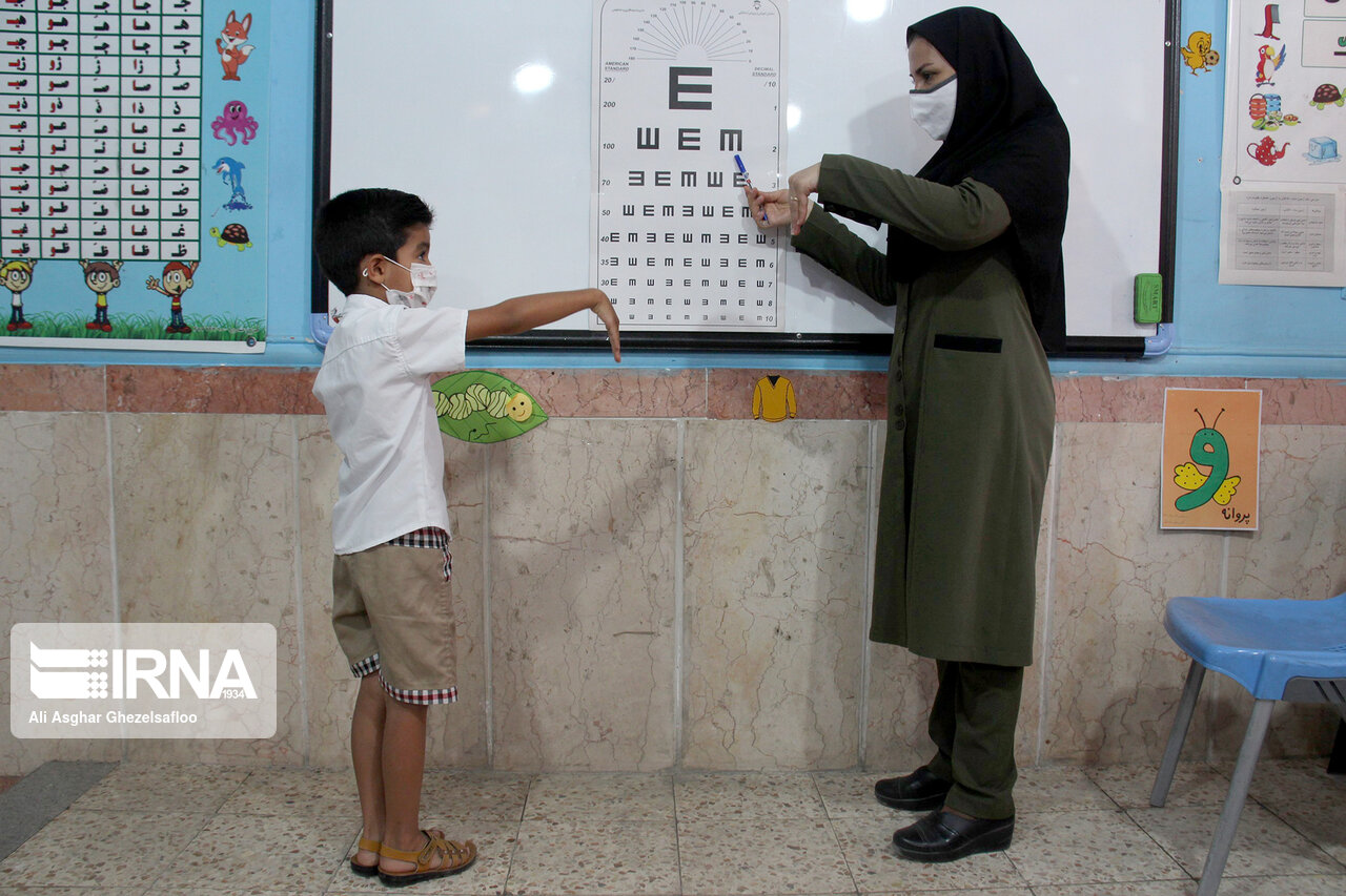سلامت نوآموزان کردستانی در ۱۶ پایگاه سنجش می‌شود