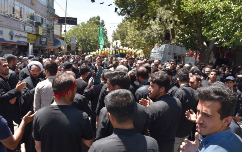 سنندج عاشورایی شد