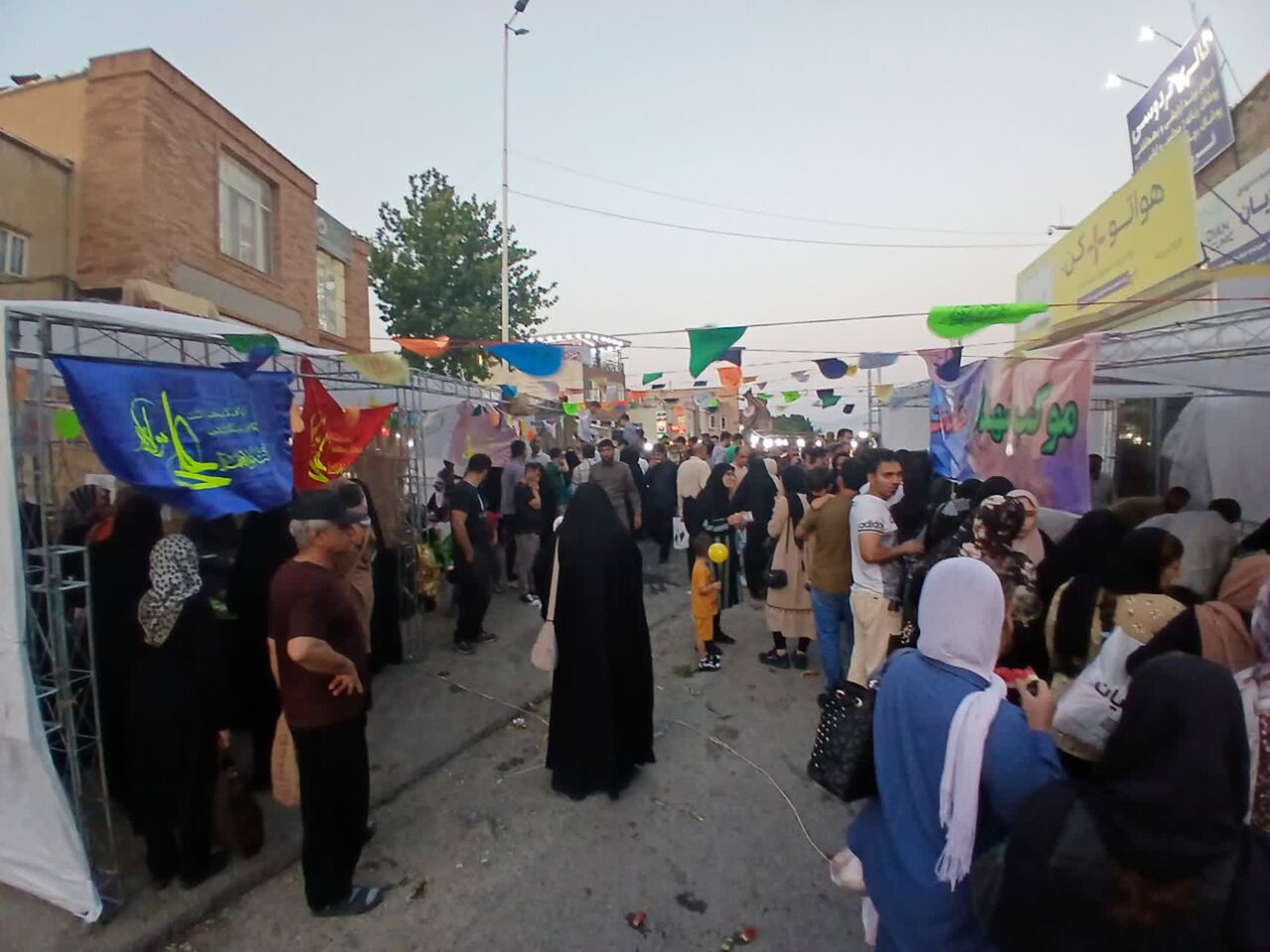 سنندج غرق در نور غدیر؛ روایتی از دلدادگی بی‌پایان به ولایت