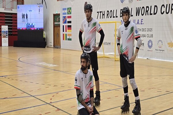سومی تیم اسکیت رولبال پسران در جام جهانی امارات