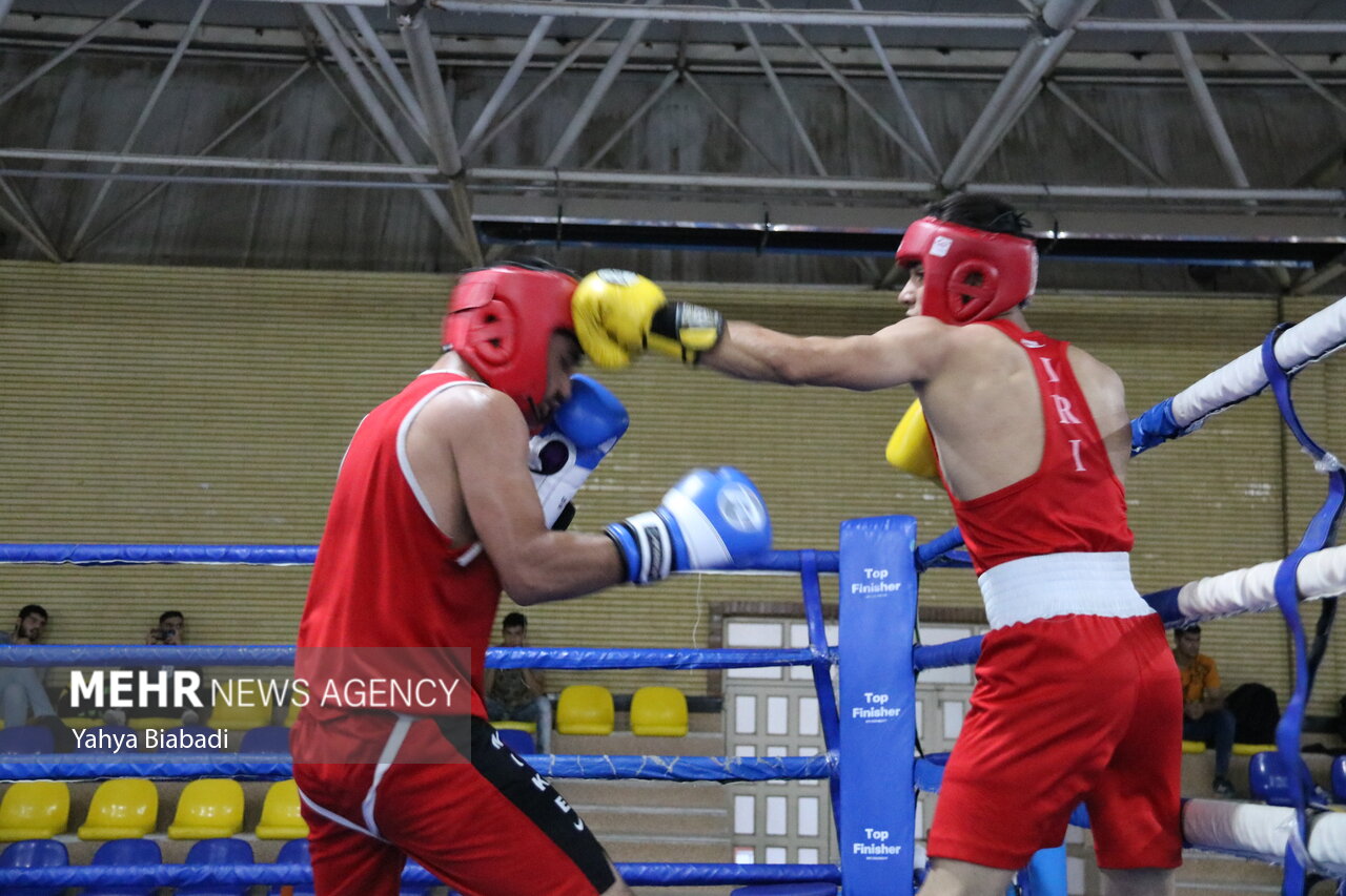 سومین مرحله اردوی تیم ملی بوکس