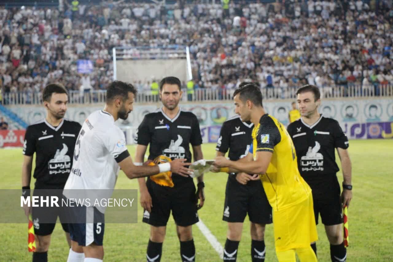 سپاهان با تک گل از ملوان پیش افتاد؛ نیمه اول به سود اصفهانی ها