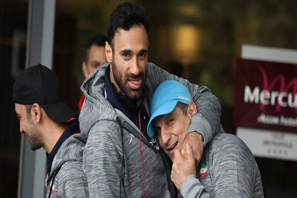 سکوت والیبال ایران به احترام زنده‌یاد علیرضا پیشیاره