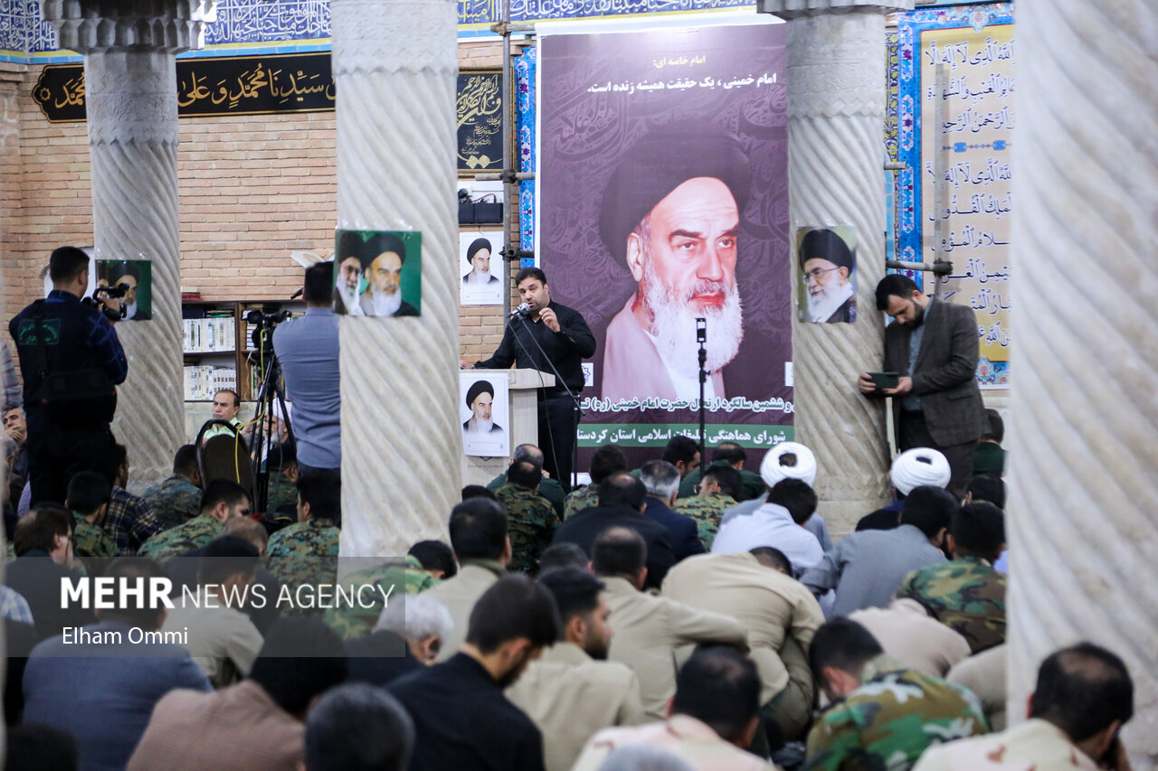 سی و ششمین سالگرد ارتحال امام خمینی (ره) در سنندج