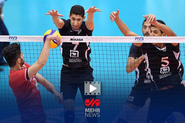 شادی مصری‌ها پس از پیروزی برابر والیبال ایران