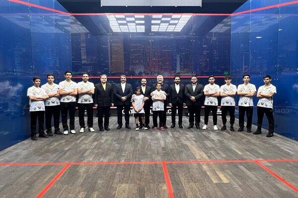 شاهکار اسکواشبازان با حضور سفیر ایران در قطر