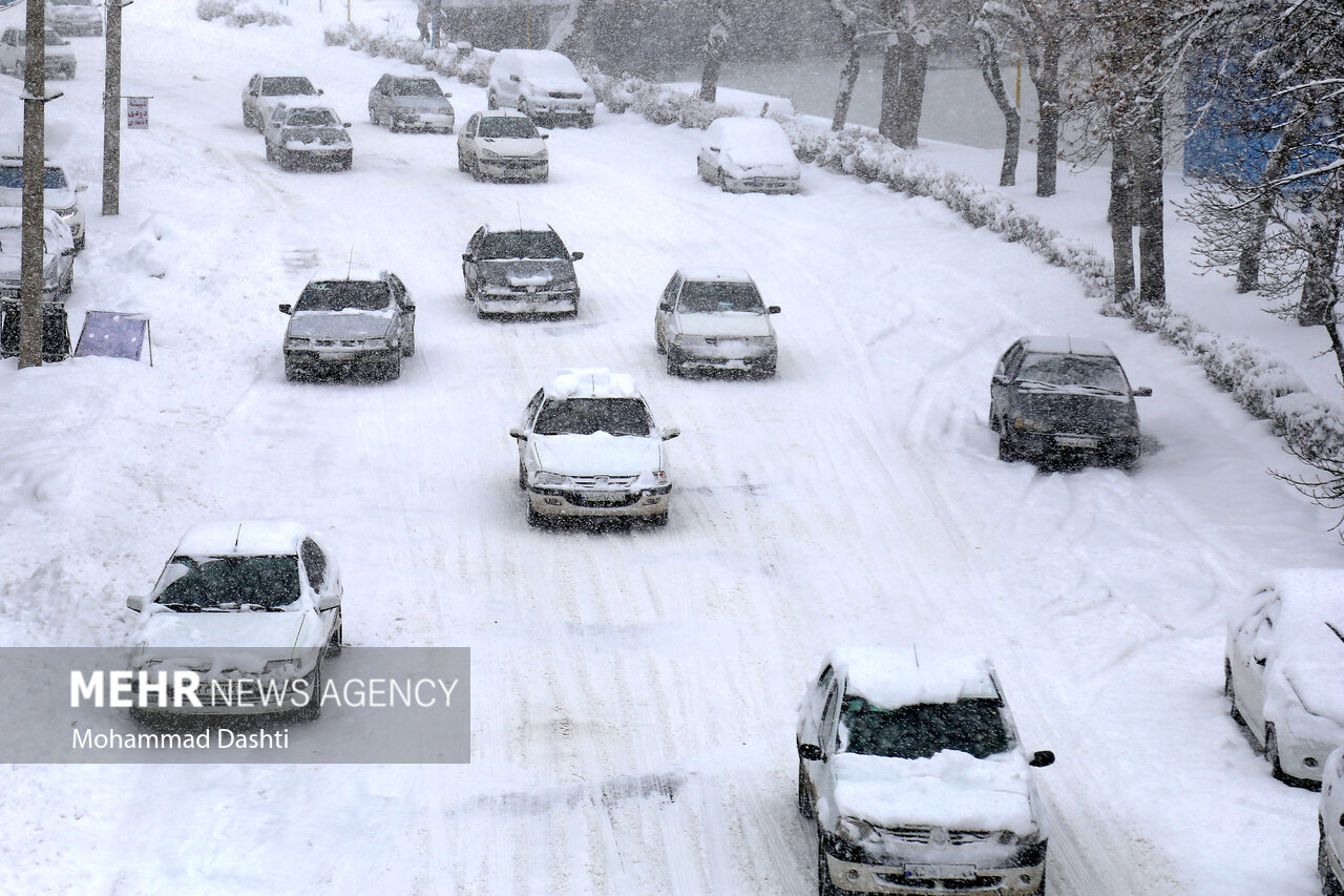 شرایط رانندگی در روزهای برفی