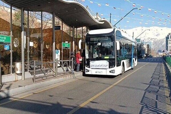 شروع به کار اتوبوسهای برقی از منطقه ۱۲ تهران