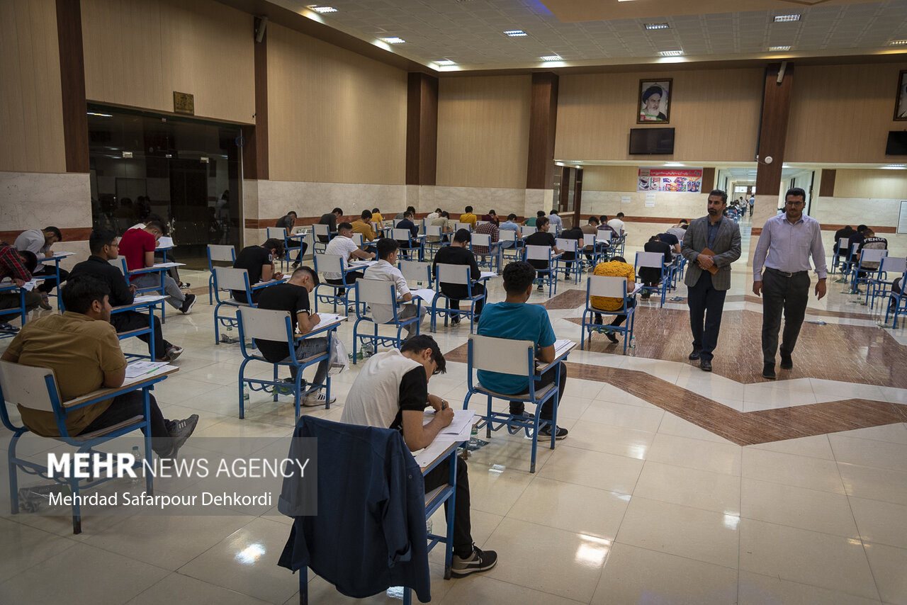 شرکت ۲۵ هزار داوطلب در مرحله دوم کنکور