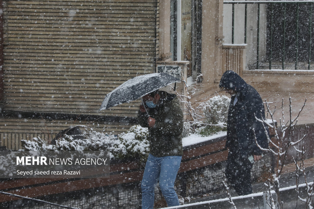 شنهای تهران جوابگوی حجم برف نیست