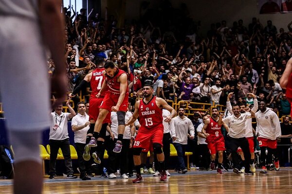 شهرداری گرگان یک گام به قهرمانی در لیگ بسکتبال نزدیکترشد