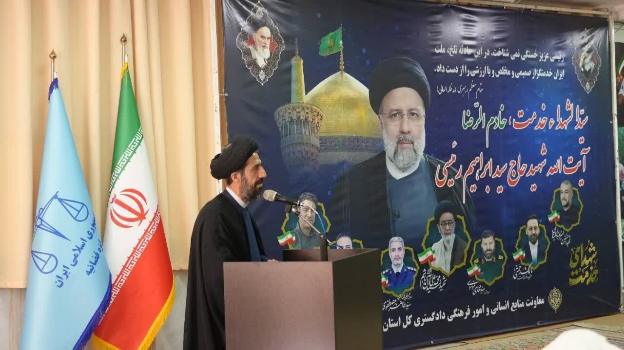 شهید رییسی با تکیه بر ایمان به خدا منشأ اقدامات ماندگار
بود