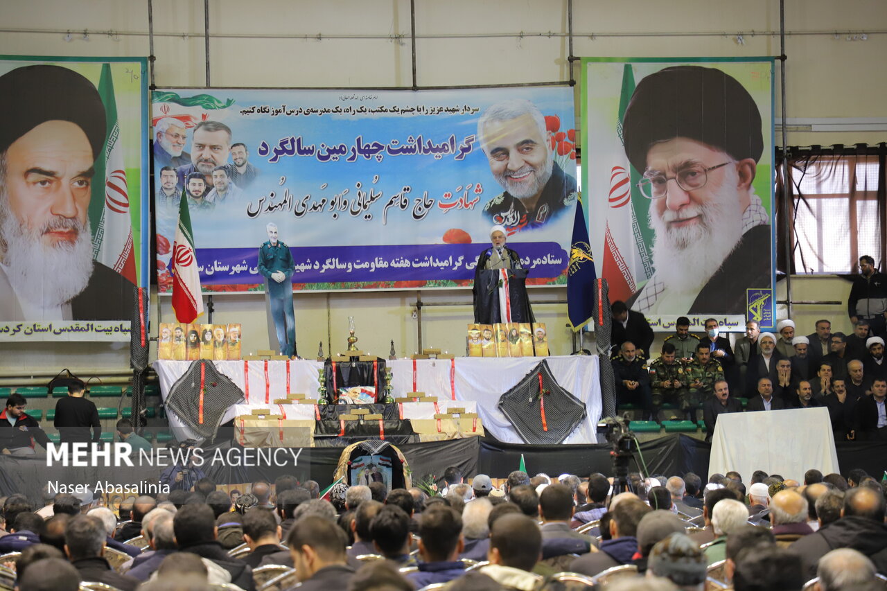 شهید سلیمانی سردمدار شهدای جبهه مقاومت و اسلام است