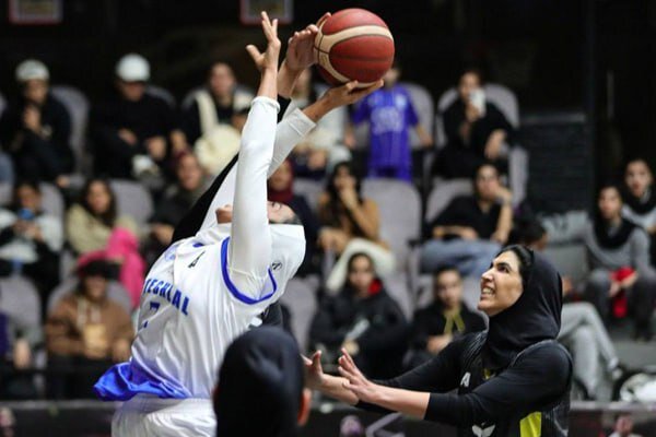 شکست استقلال در لیگ بسکتبال زنان