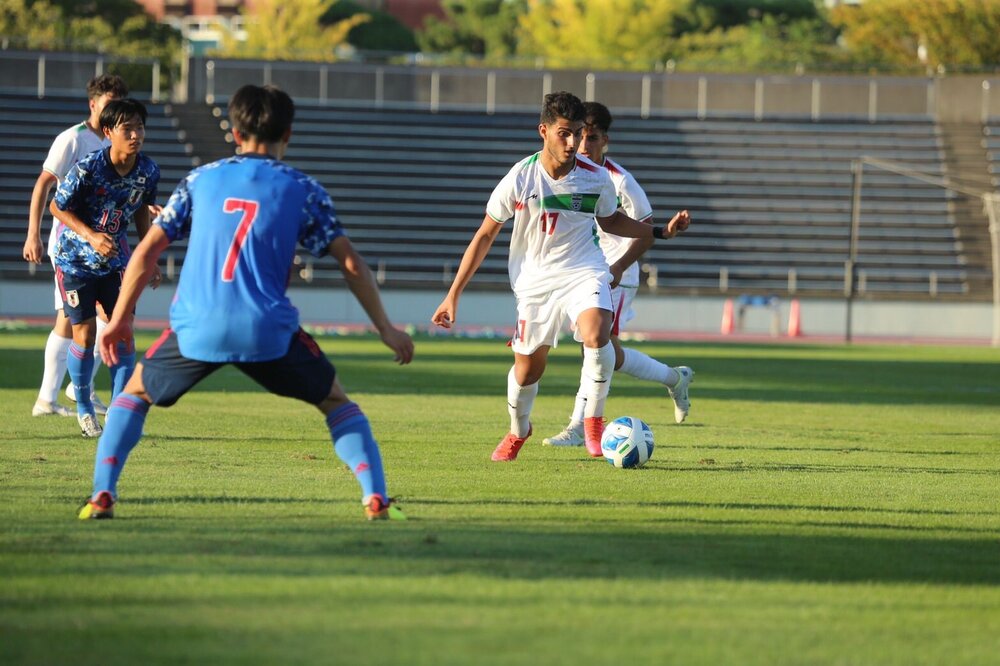 شکست تیم فوتبال نوجوانان ایران برابر ژاپن