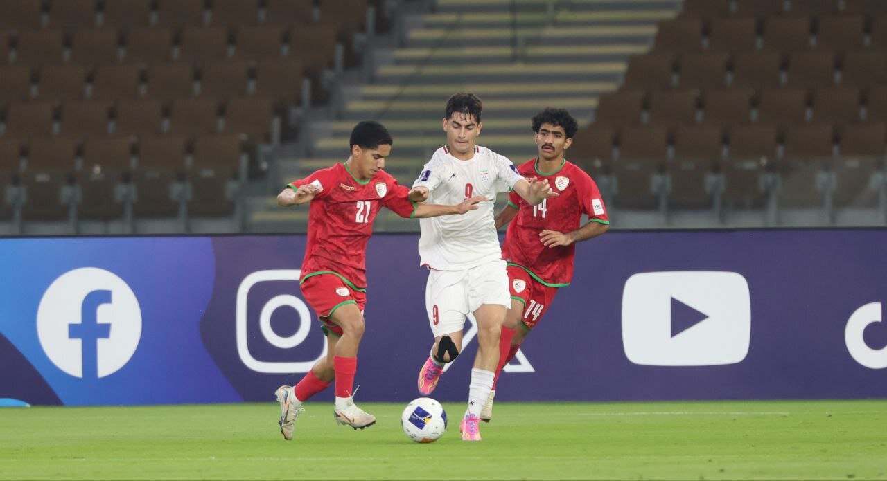 شکست تیم فوتبال نوجوانان ایران مقابل عمان